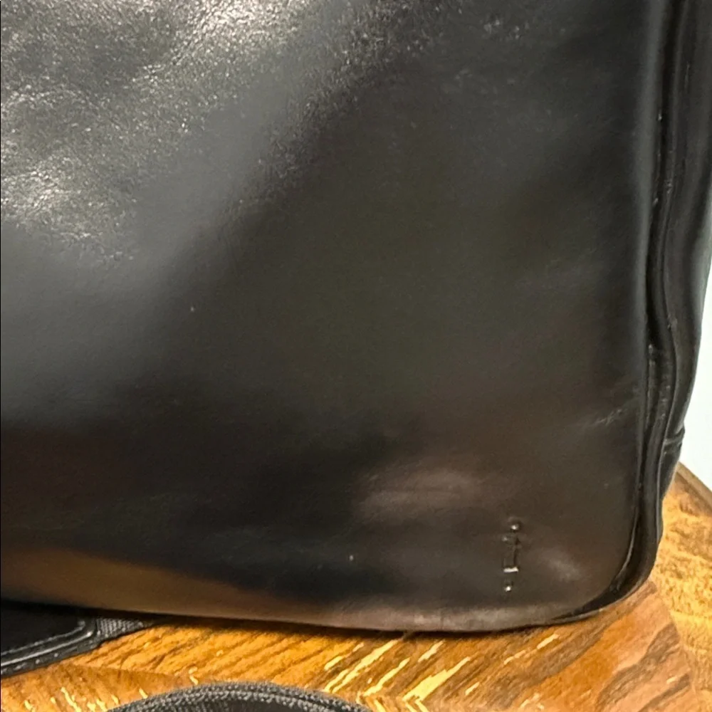 Black Leather Men's Bag